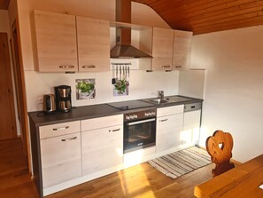 Kühlschrank, Ofen, Herdplatte, Geschirrspüler