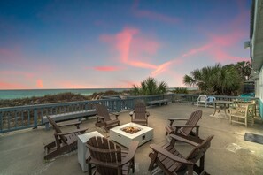 Terrace/patio - Million Dollar View! 4BR in Panama City Beach | Pet-Friendly (Panama City Beach)