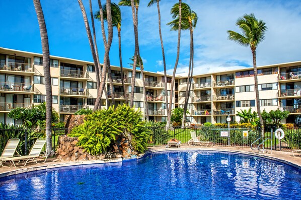 Alberca al aire libre 