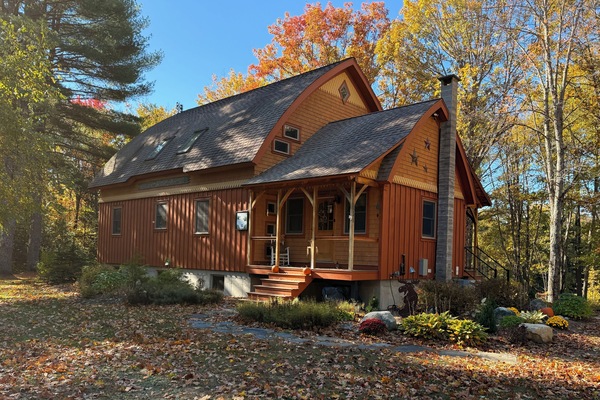 Cozy Up in the woods nestled along the Saco River
