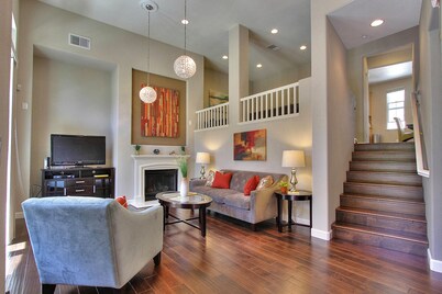 Upscale 3BR Rivermark Home near 49ers Stadium&Convention Center