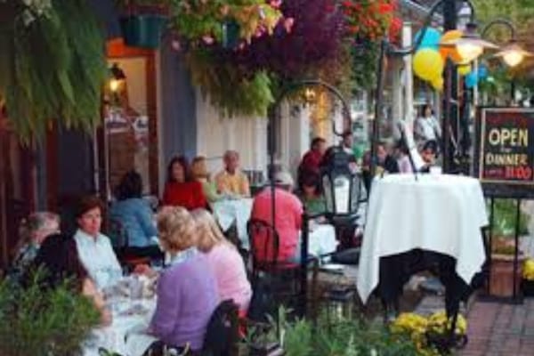 Speisen im Freien