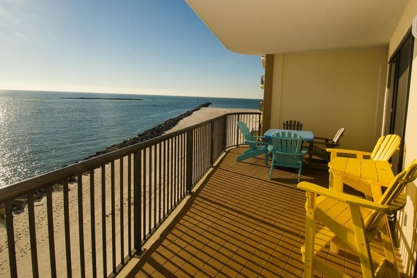 large patio off living room and master bedroom…comfy furniture…lots to see here!