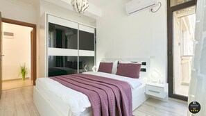 Apartamento Deluxe, 2 habitaciones, vistas al lago, junto al lago | 2 dormitorios, sábanas de algodón egipcio, ropa de cama de alta calidad