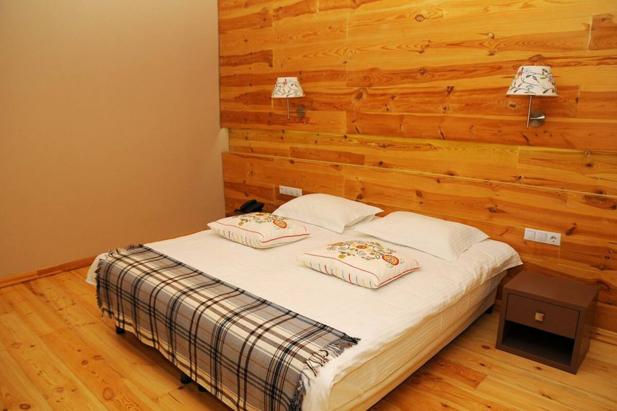 Double Room, Terrace | Premium bedding, minibar, in-room safe, desk