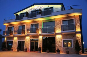 Front of property - evening/night