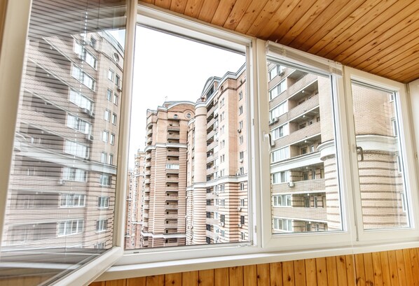 Luxury Apartment, 1 Bedroom | Balcony view - A-Rent in Kiev (Kyiv)