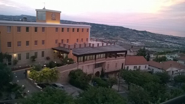 Façade de l’hébergement