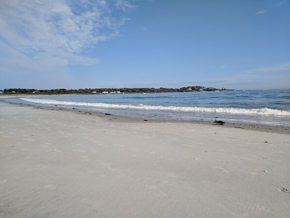 En la playa, toallas de playa