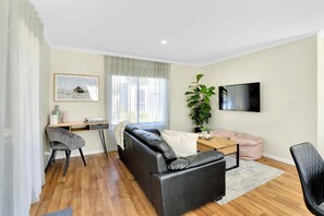 TV connectée, cheminée