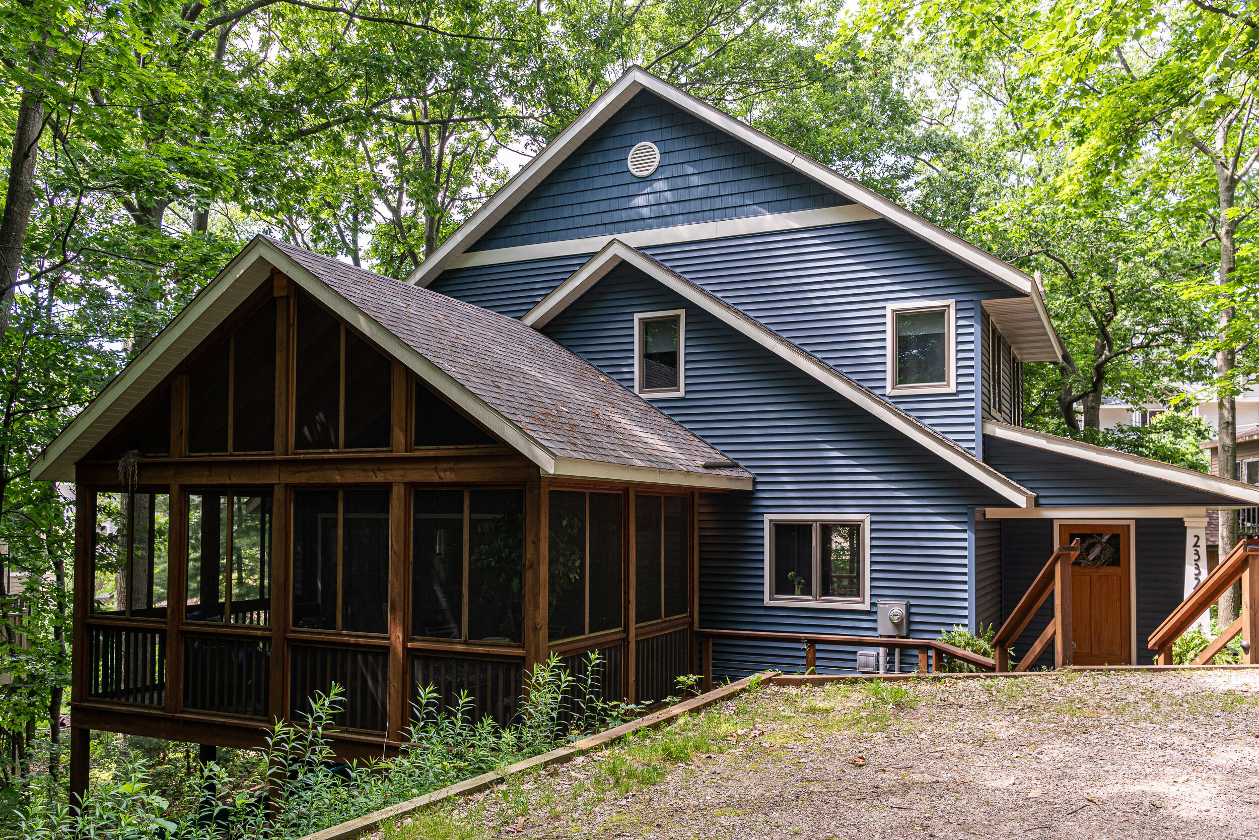 One-of-a-kind Cottage Perched in the Macatawa Hills w/ Private Beach Access!