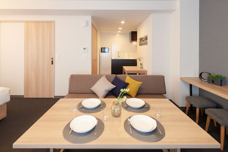 Down comforters, in-room safe, desk, blackout drapes. MIMARU Tokyo Ueno East