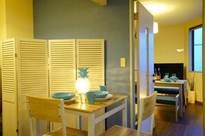 Family Condo, 1 Bedroom, Beachfront | In-room dining - Condominium MOANA (Ito)