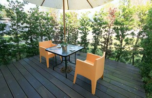 標準四人房 | 露台/庭院