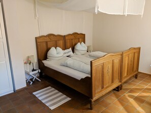 1 غرفة نوم وواي فاي وملاءات أسرّة