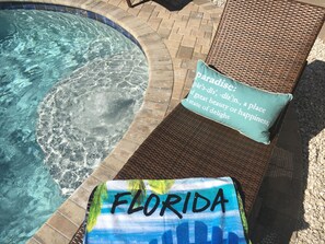 Et oppvarmet basseng