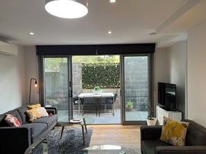 Deluxe-Apartment | Terrasse/Patio