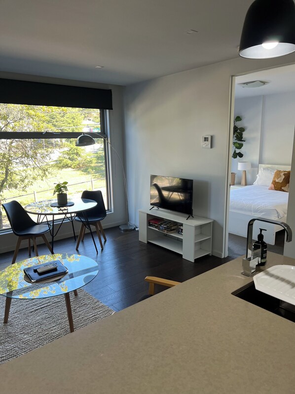 Deluxe-Apartment, 1 Schlafzimmer | Grundriss