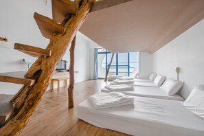 Family Room with Sea View | View from room - White Lighthouse B&B (Liuqiu)