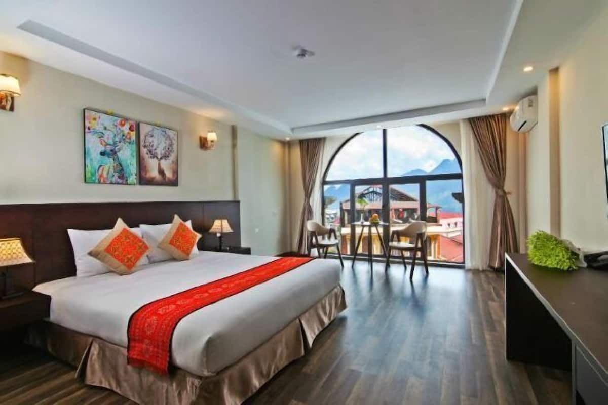 1 slaapkamer, luxe beddengoed, bedden met traagschuimmatras, een minibar