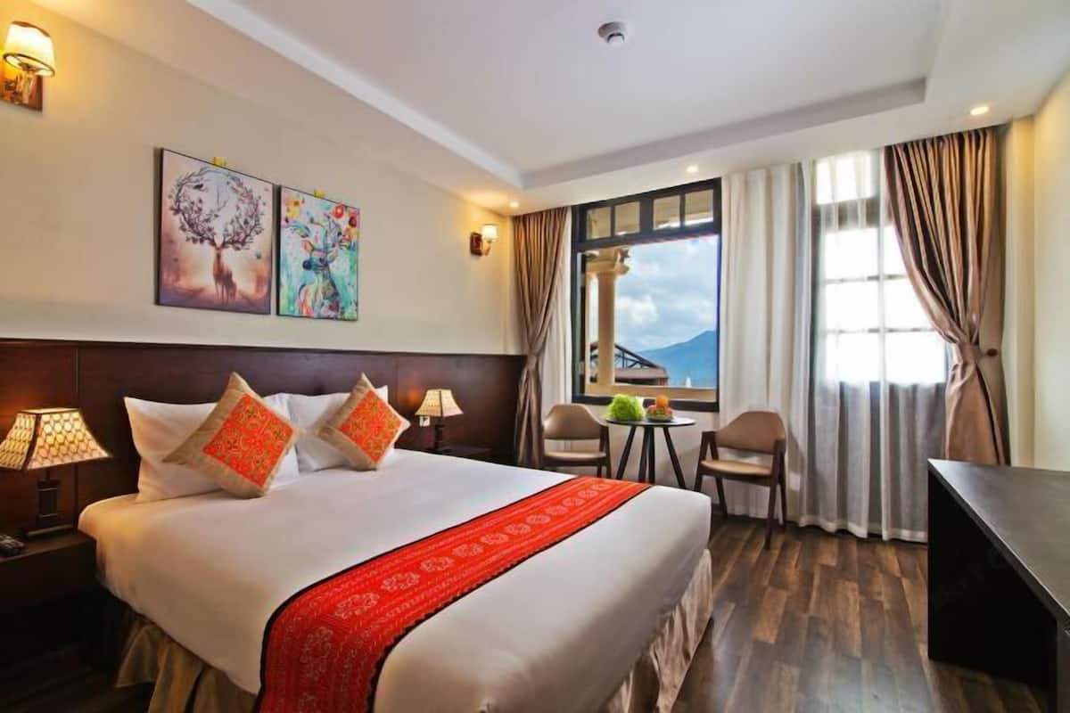 1 slaapkamer, luxe beddengoed, bedden met traagschuimmatras, een minibar
