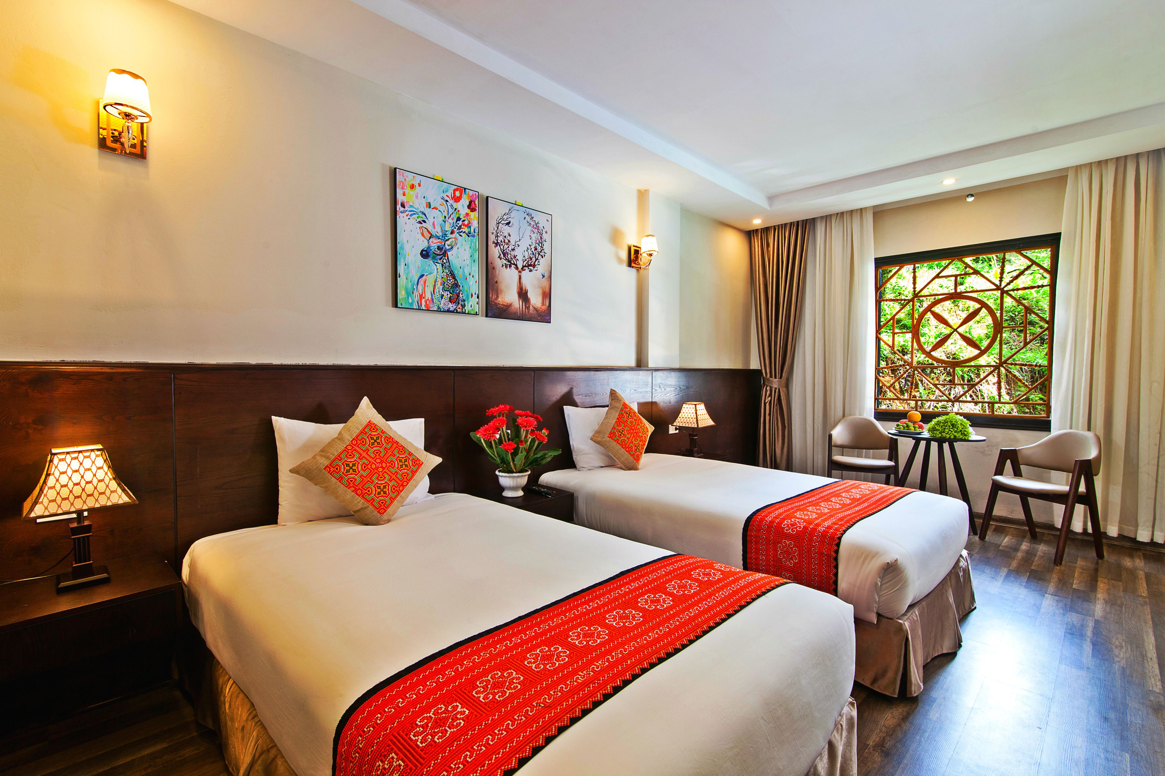 superior twin room | view from room