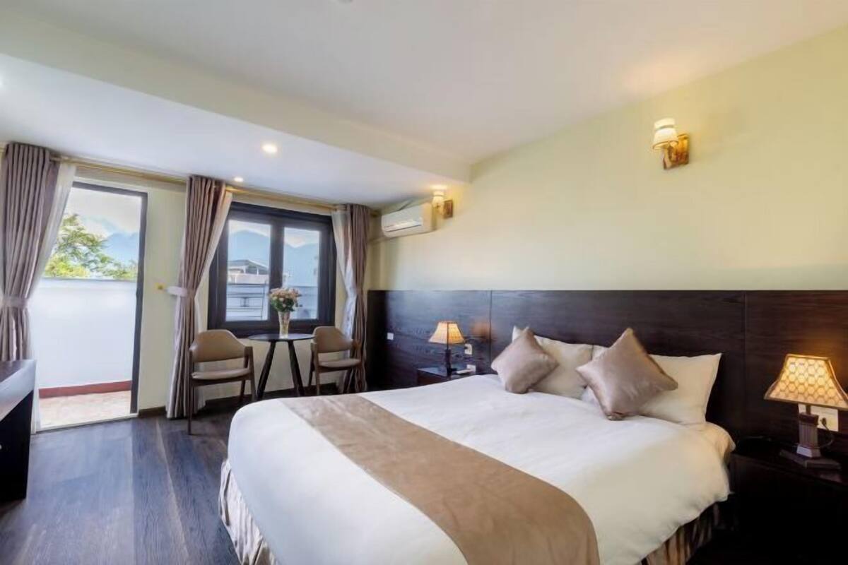 1 slaapkamer, een minibar, een bureau, een laptopwerkplek