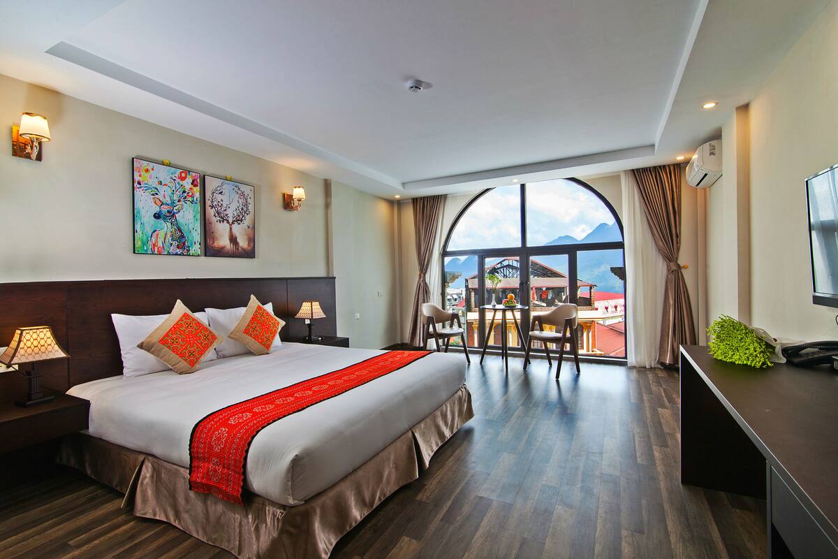 deluxe double room | view from room