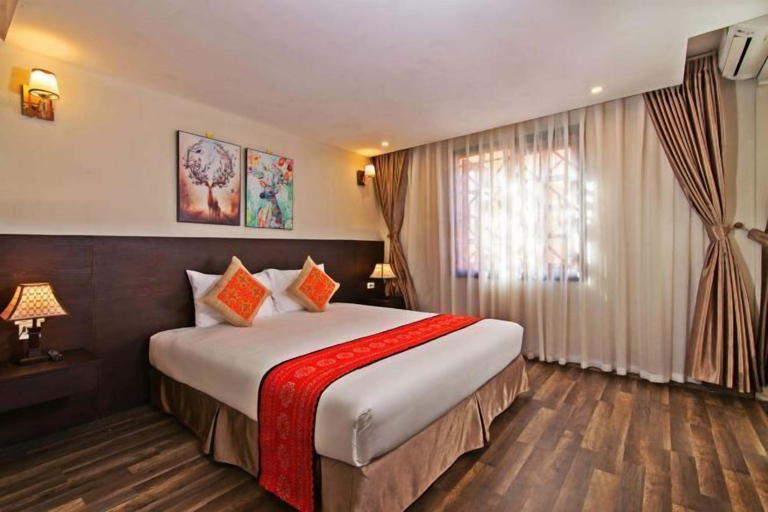 1 soverom, sengetøy av topp kvalitet, memory foam-senger og minibar