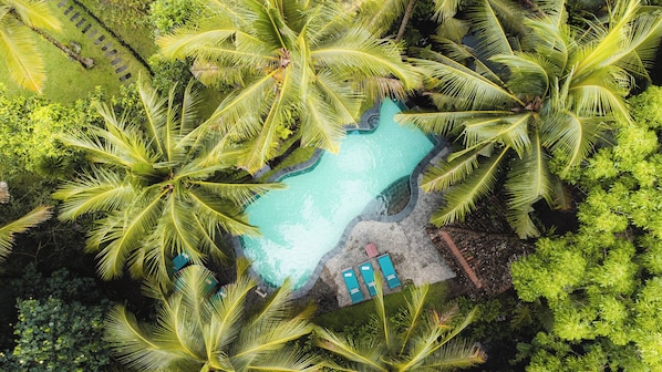 Outdoor pool - Darmada Eco Resort (Sidemen)