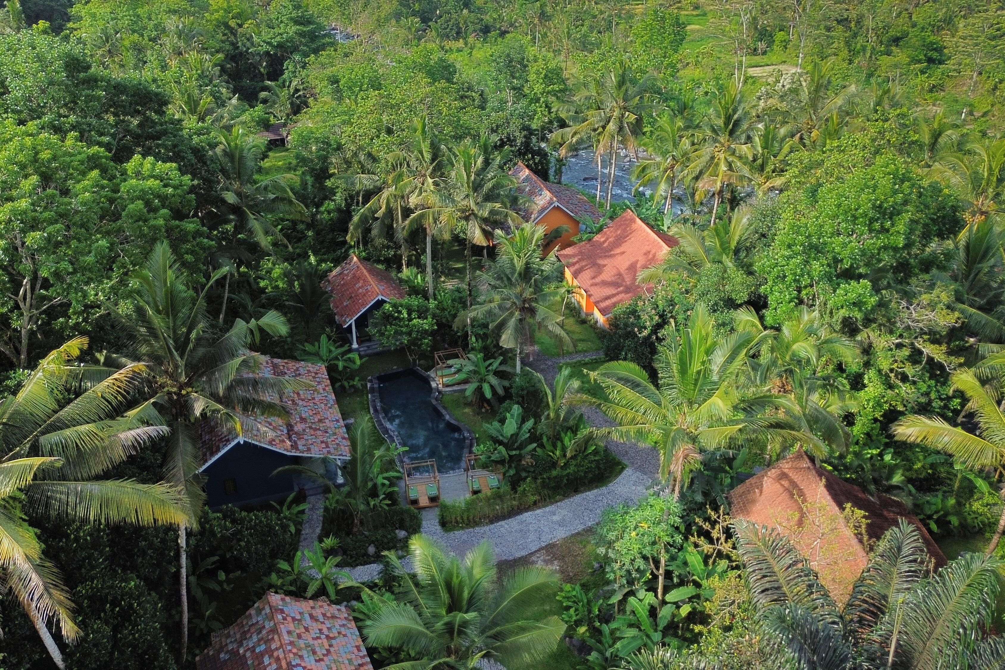 Bungalow, 2 Schlafzimmer (Yoga Bungalow) | Kostenloses WLAN, Bettwäsche