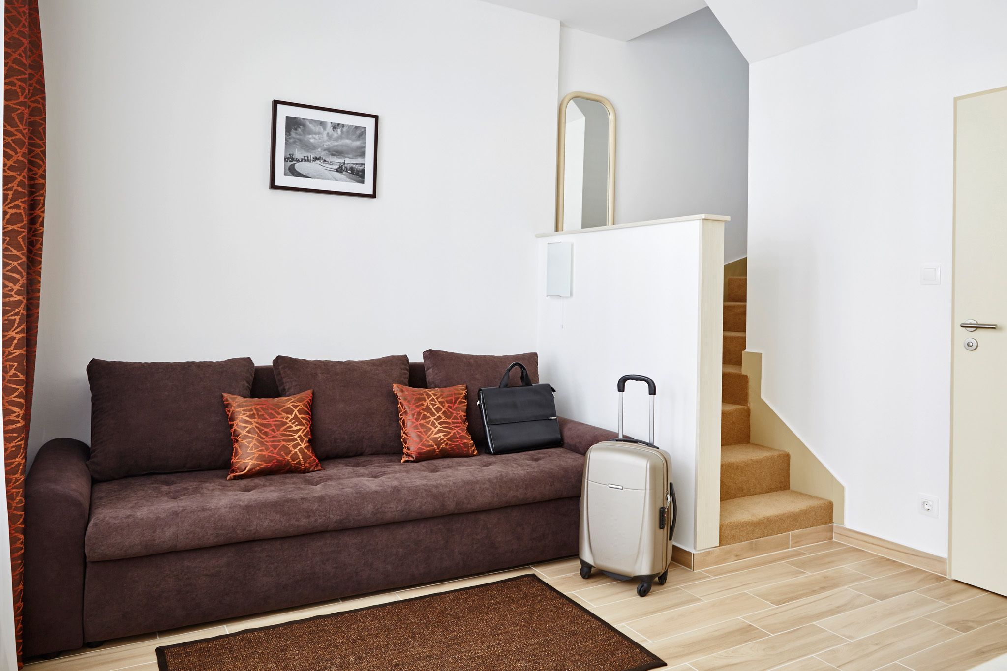 studio, terrace | 1 bedroom, in-room safe, desk, blackout curtains