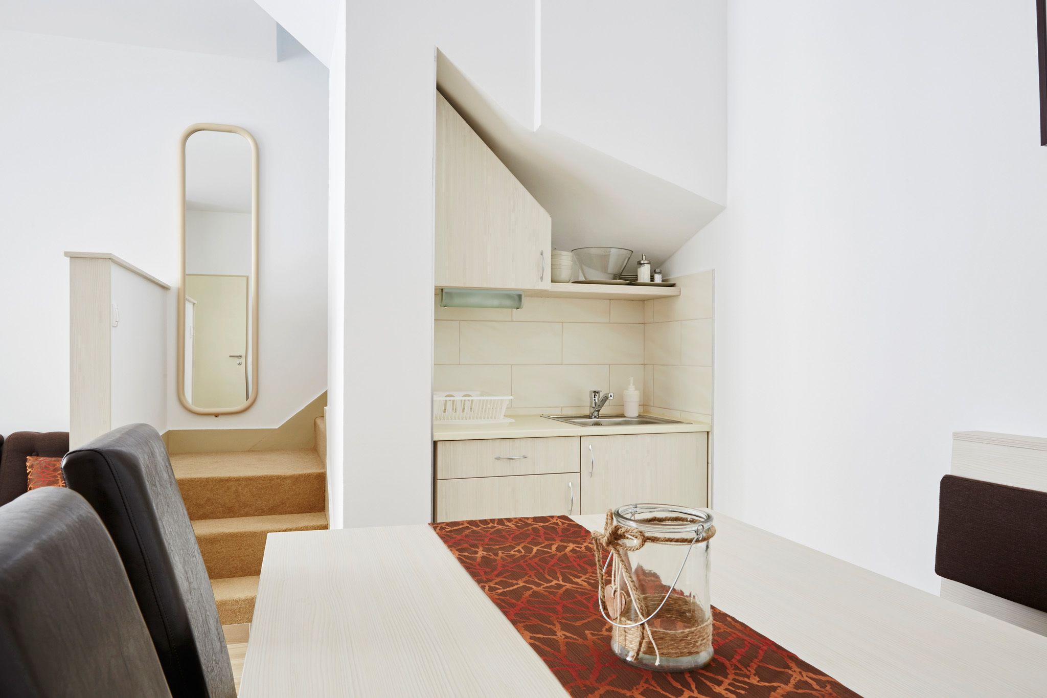 superior studio | living area | flat-screen tv