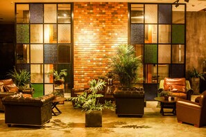 Sala de estar en el lobby