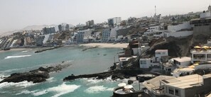 Blick von der Unterkunft