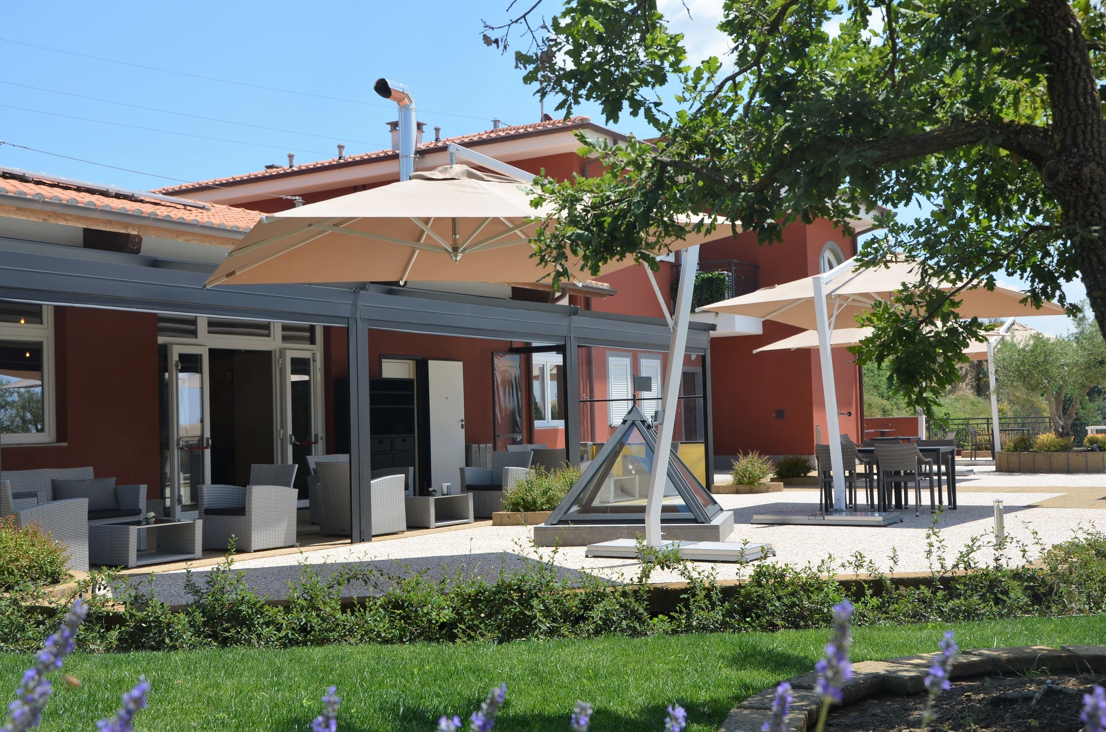 Fassade der Unterkunft