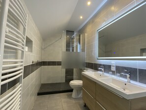 Camera doppia, bagno privato (Chambre Noisette) | Bagno