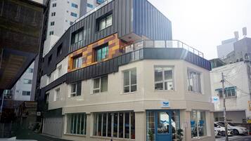 Fassade der Unterkunft