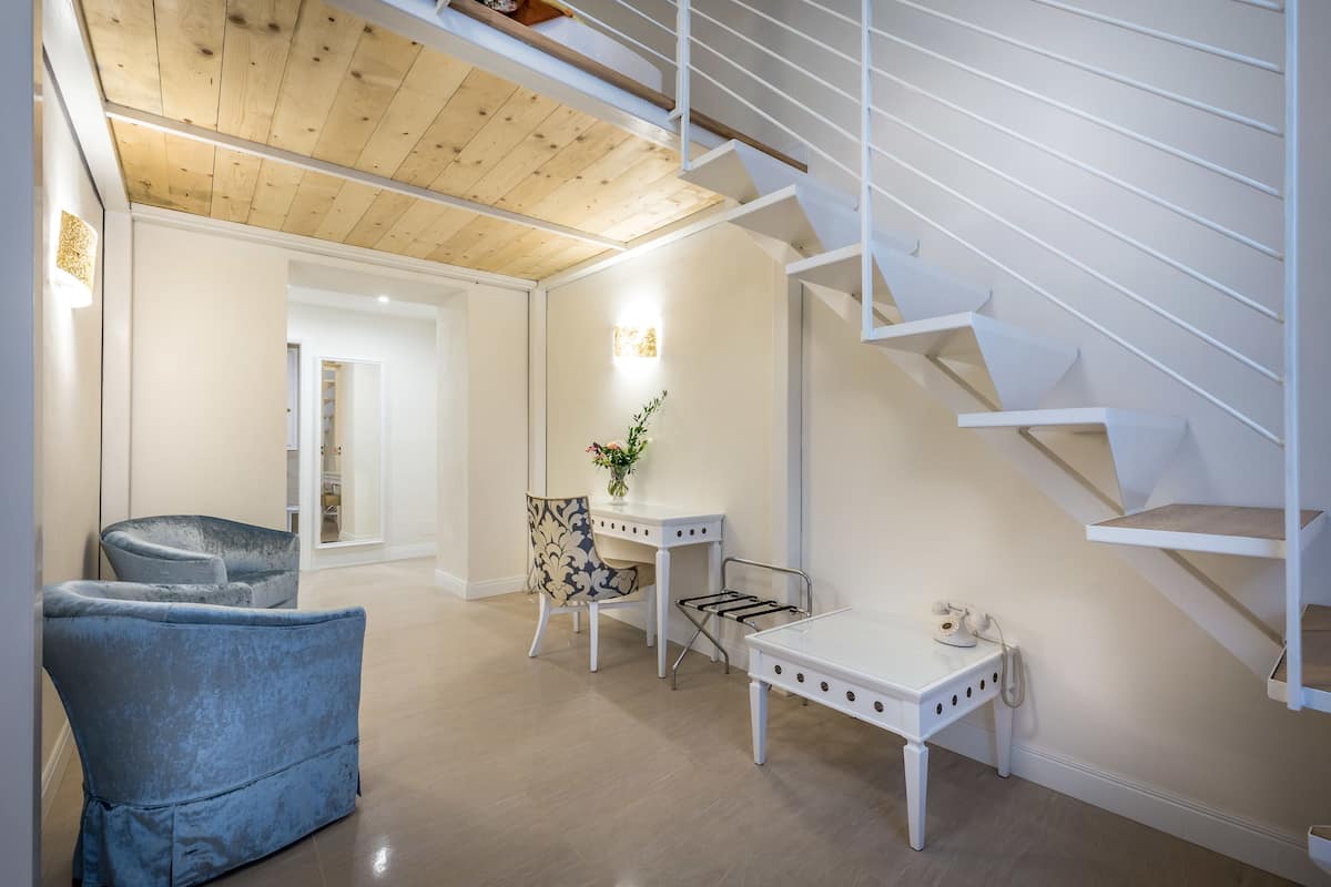 Suite, 2 Bedrooms, Kitchen (Alessandra ) | Living area | Flat-screen TV