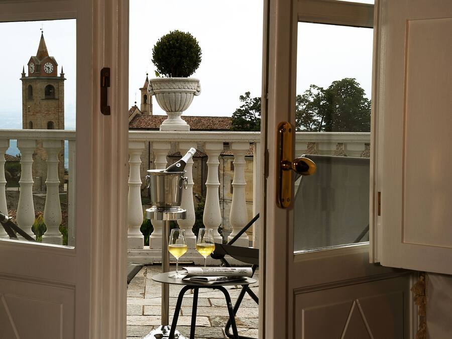 Luxury-Zimmer | Balkon