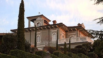 Overnatningsstedets facade