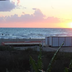Private beach, sun-loungers, beach umbrellas, beach volleyball