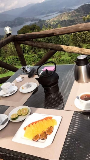 Kontinental frokost er inkludert hver dag