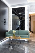 Sitteområde i lobbyen