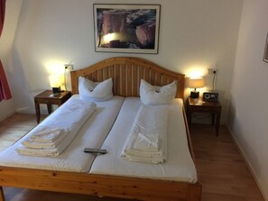 Desk, iron/ironing board, free WiFi, bed sheets