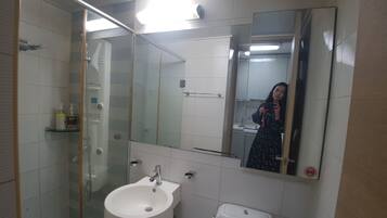 Room (1) | Bathroom | Shower, free toiletries, towels