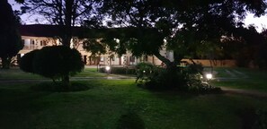 Front of property – evening/night