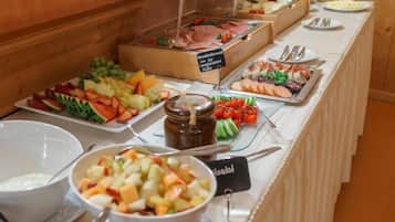 Petit déjeuner buffet compris tous les jours