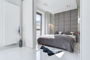 Appartement | 1 slaapkamer, een strijkplank/strijkijzer, gratis wifi, beddengoed