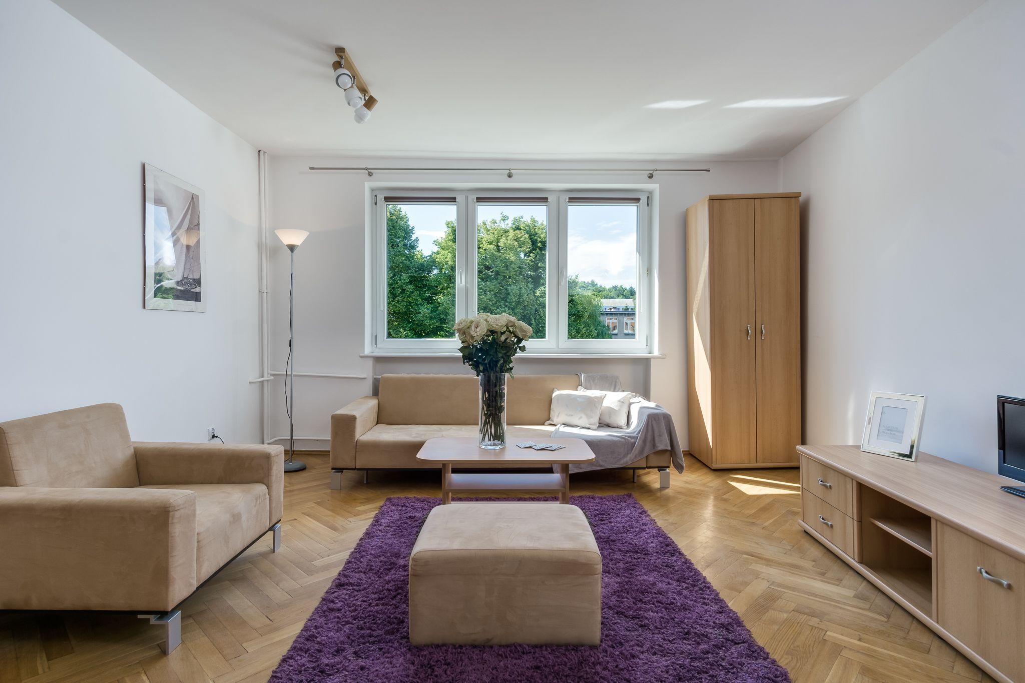 Apartment, 2 Schlafzimmer | Wohnzimmer | Flachbildfernseher